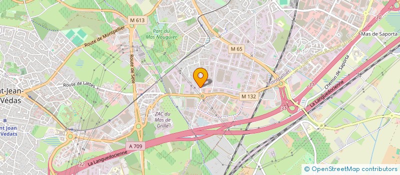localisation de l'entreprise CABORIMMO à MONTPELLIER
