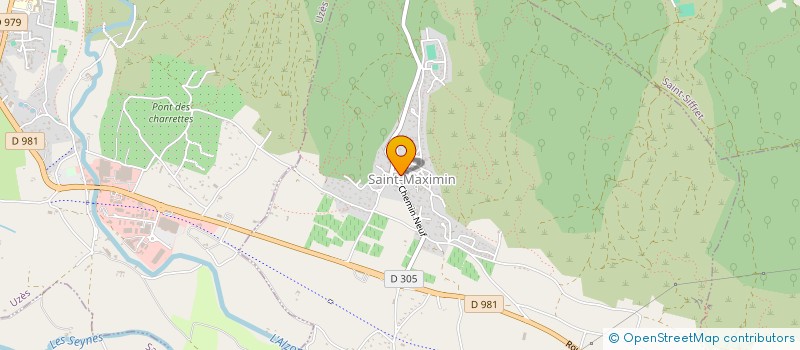 localisation de l'entreprise CABOSSE  SAINT-MAXIMIN