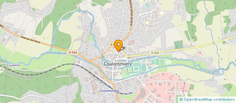 localisation de l'entreprise CABOSSE à COULOMMIERS