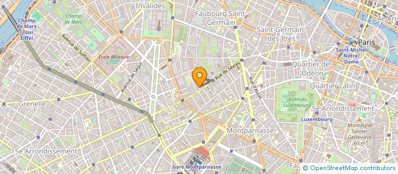 localisation de l'entreprise CABOSTEOGEPH  PARIS