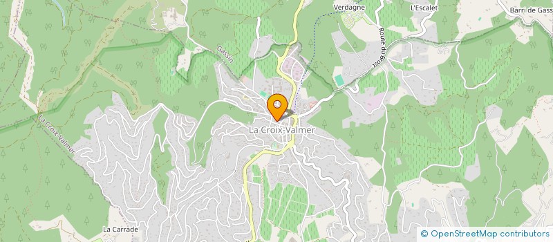 localisation de l'entreprise CABOT  LA CROIX-VALMER