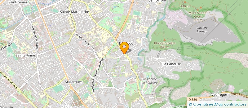 localisation de l'entreprise CABOT SOIXANTE QUATORZE à MARSEILLE