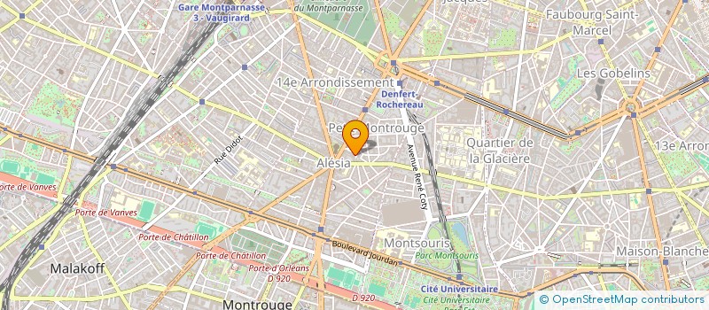 localisation de l'entreprise CABOTINE  PARIS