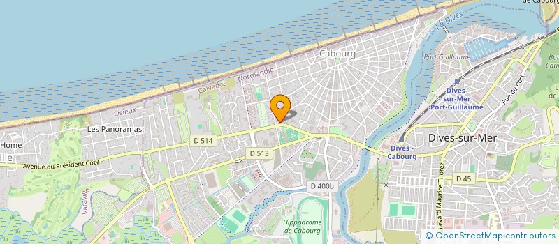 localisation de l'entreprise CABOURG SPORTS & LOISIRS à CABOURG