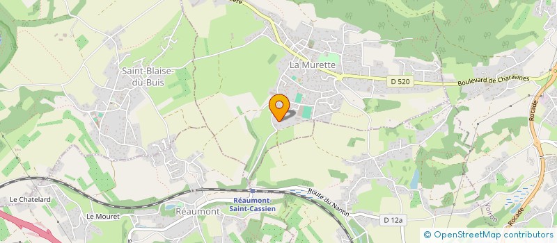 localisation de l'entreprise CABOUTRANS  LA MURETTE