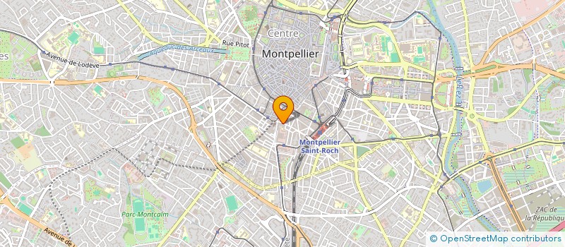 localisation de l'entreprise CABPEL à MONTPELLIER