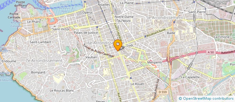 localisation de l'entreprise CABRA BIANCA à MARSEILLE