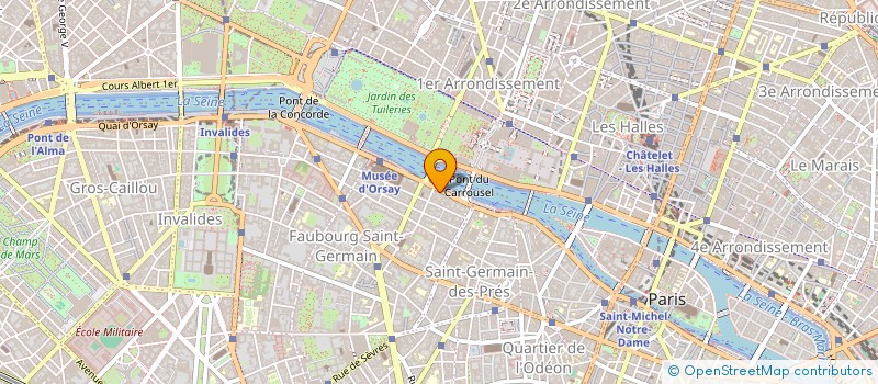 localisation de l'entreprise CABRAL  PARIS