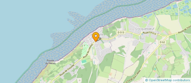 localisation de l'entreprise CABRE  VILLERVILLE