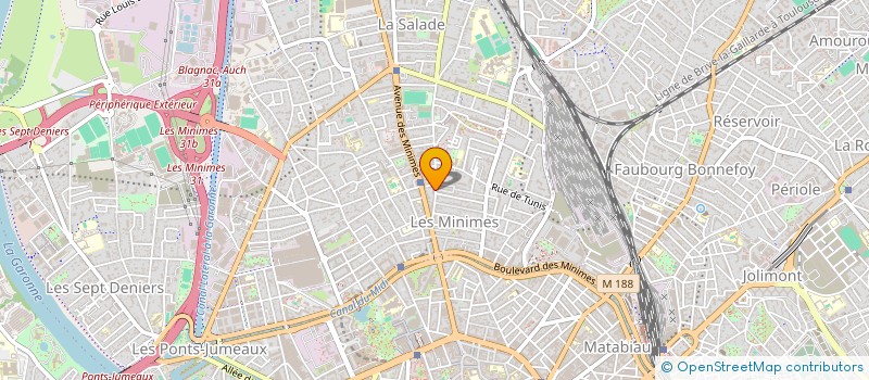 localisation de l'entreprise CABREIRO à TOULOUSE