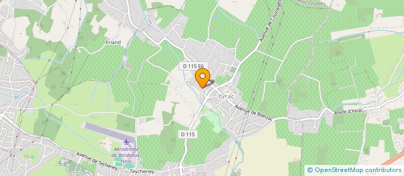 localisation de l'entreprise CABREIRO  YVRAC