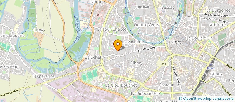 localisation de l'entreprise CABRELSA  NIORT