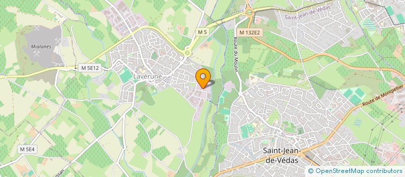 localisation de l'entreprise CABRESTO à LAVERUNE