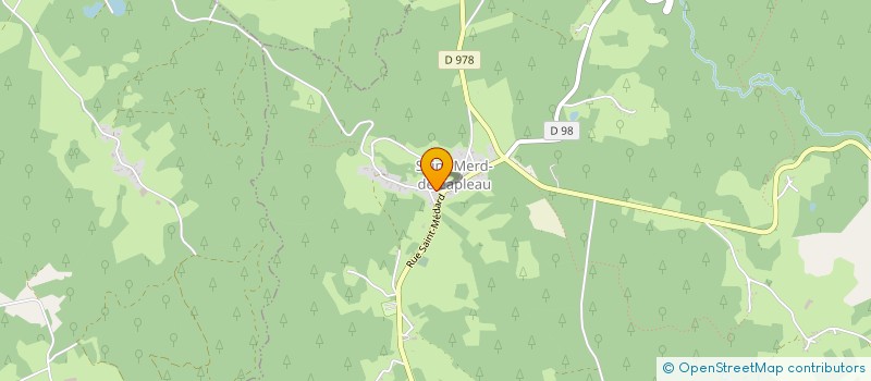 localisation de l'entreprise CABRETTE  CLERGOUX