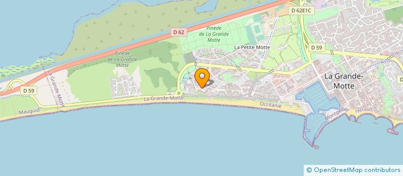 localisation de l'entreprise CABRI  LA GRANDE-MOTTE