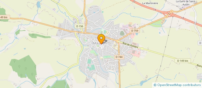 localisation de l'entreprise CABRI D'ICI 79  MAULEON