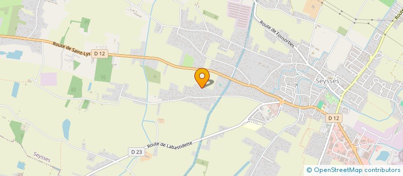 localisation de l'entreprise CABRI31  SEYSSES