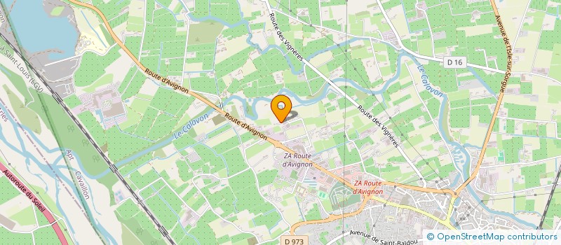 localisation de l'entreprise CABRIER MMCL  CAVAILLON