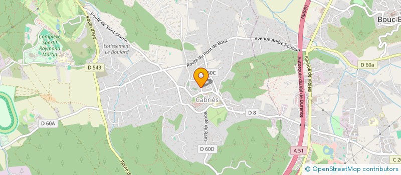 localisation de l'entreprise CABRIES ENTREPRISE GENERALE  CABRIES