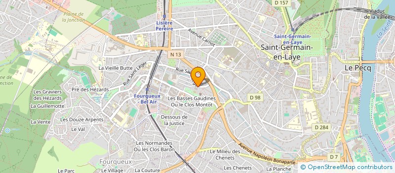 localisation de l'entreprise CABRIMA  SAINT-GERMAIN-EN-LAYE