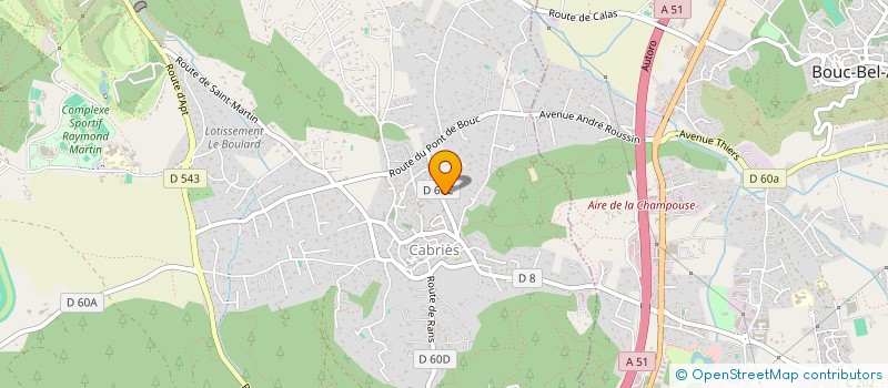 localisation de l'entreprise CABRIMMO à CABRIES