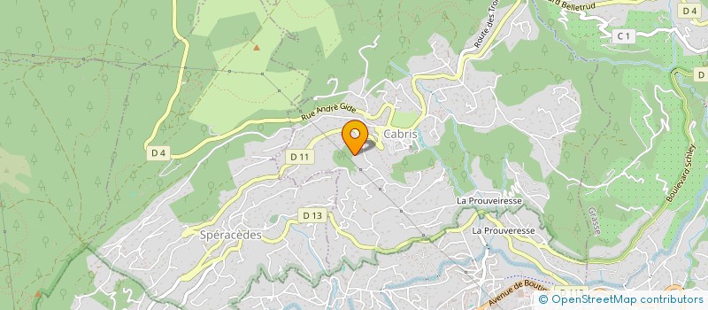 localisation de l'entreprise CABRIS BURKINA FASO SUD OUEST  CABRIS