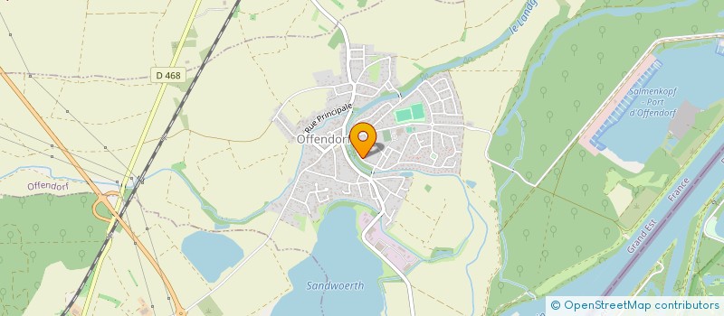 localisation de l'entreprise CABRO CERCLE AMICAL DES BATELIERS REUNIS D'OFFENDORF  OFFENDORF