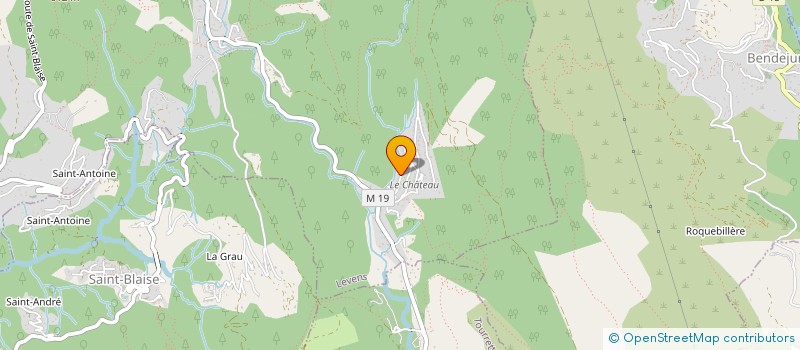 localisation de l'entreprise CABRUELA  LEVENS