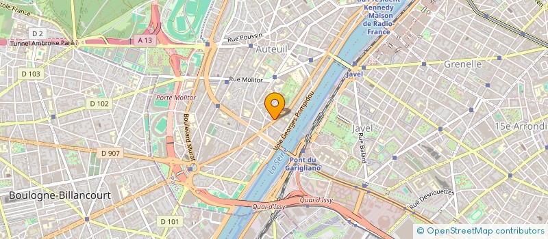 localisation de l'entreprise CABS à PARIS