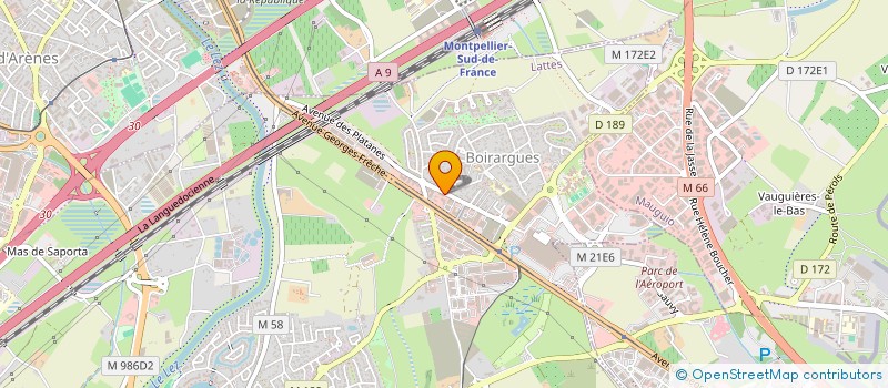 localisation de l'entreprise CABS à LATTES