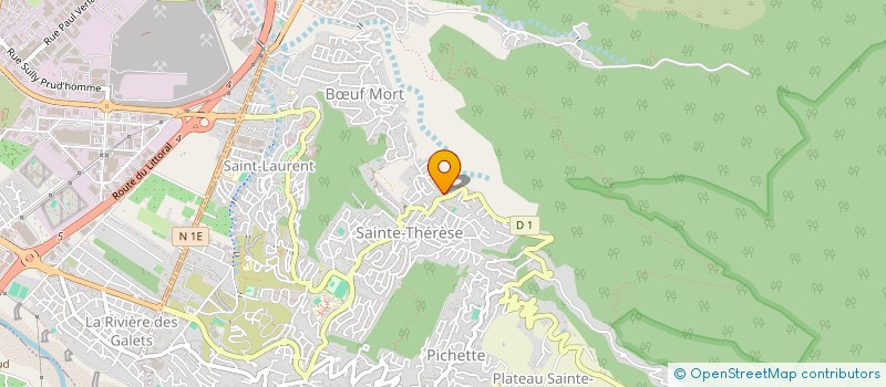 localisation de l'entreprise CABSCOP  SAINT-PAUL