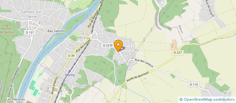 localisation de l'entreprise CABSPS  HERICY