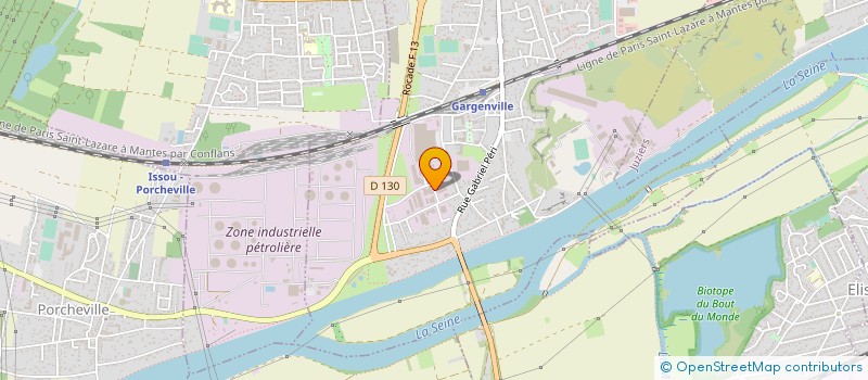 localisation de l'entreprise CABSYS à GARGENVILLE