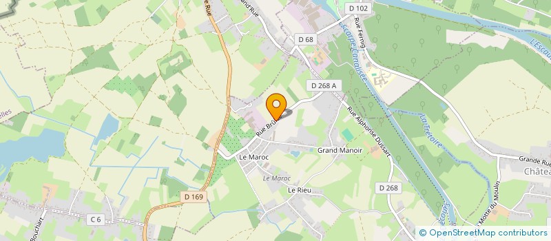 localisation de l'entreprise CABY ET COMPAGNIE à THUN-SAINT-AMAND