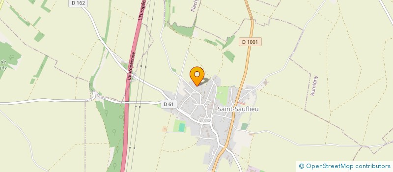 localisation de l'entreprise CABY SABRINA  SAINT-SAUFLIEU