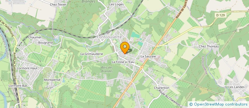 localisation de l'entreprise CABYDEX  BREUILLET