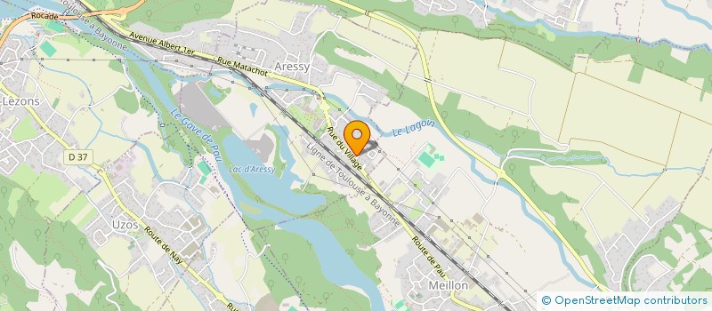 localisation de l'entreprise CABZBRO  ARESSY