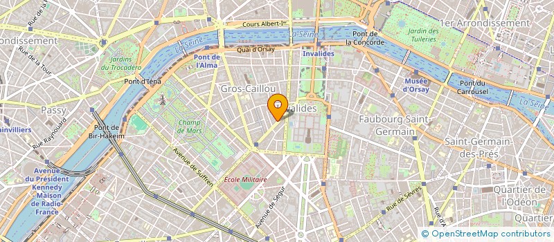 localisation de l'entreprise CAC 2  PARIS