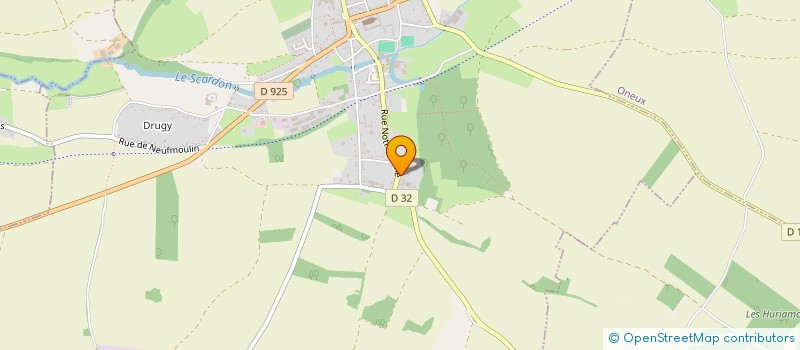 localisation de l'entreprise CAC  SAINT-RIQUIER