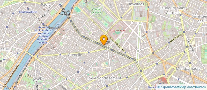 localisation de l'entreprise CAC FAS  PARIS