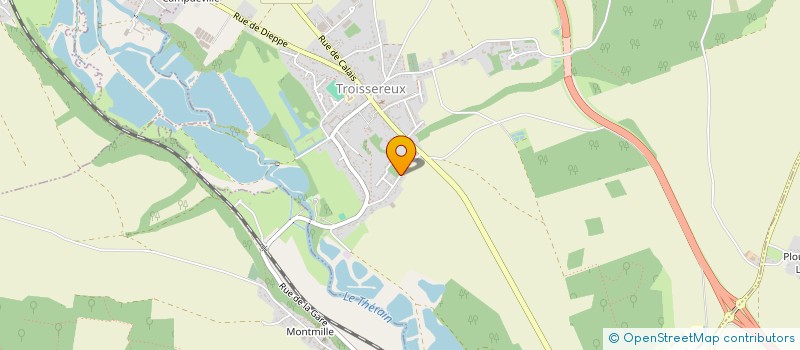 localisation de l'entreprise CAC INNOV  BONNIERES