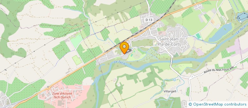 localisation de l'entreprise CAC2  SAINT-JEAN-PLA-DE-CORTS