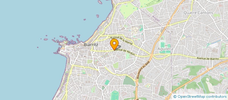 localisation de l'entreprise CACAHOUETE à BIARRITZ