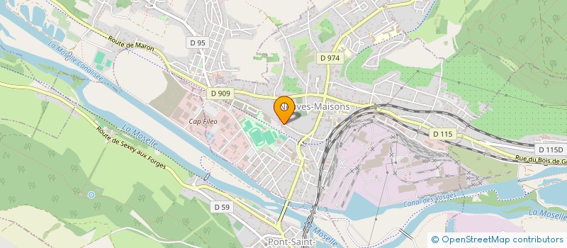 localisation de l'entreprise CACAHUETE  NEUVES-MAISONS