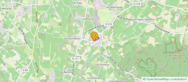 localisation de l'entreprise CACALAU à VILLARS