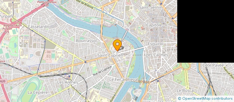 localisation de l'entreprise CACAO FAGES à TOULOUSE