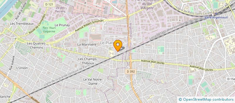 localisation de l'entreprise CACAO FRERES à SARTROUVILLE