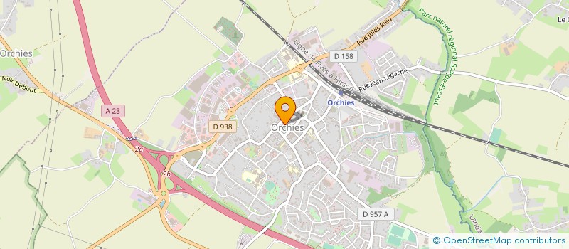 localisation de l'entreprise CACCAVELLI  AUCHY-LEZ-ORCHIES