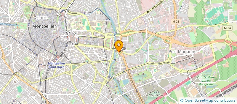 localisation de l'entreprise CACCAVELLI CONSULTING à MONTPELLIER
