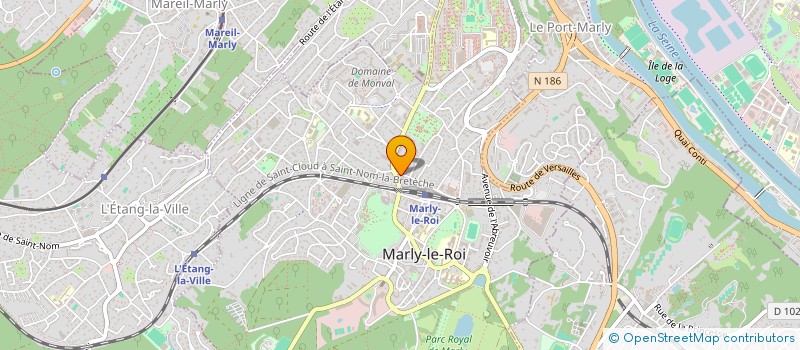 localisation de l'entreprise CACEPI à MARLY-LE-ROI